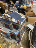 Lemax 1999 Millennium 2000 Celebration Town Hall Lighted Porcelain House Herald