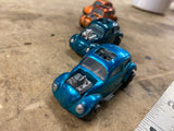Hot Wheels Redline Custom Volkswagen Aqua HK Q3 Vintage 1967 USA VW BUG #1