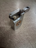 Vtg WW2 Derby Aluminum Block Lift Arm Lighter 101st Airborne Screaming Eagles