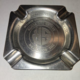 Vintage Southern Railway Stainless Steel Ashtray SR Serves The South Railroad