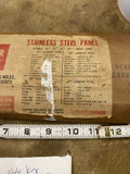 Vintage Style King Rock Guard 50s 60s Auto Trim Rear Quarter Panel NOS Acc Car