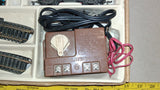 Vintage Bachmann HO Scale Santa Fe 307 Train Set Tracks Transformer 6605 As Is