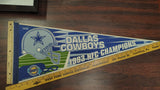 Original vintage 1993 Dallas Cowboys NFC Champions pennant.