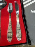 28 pc Stainless Steel Flatware Set for 6 Forks Knife Spoons Gift package new #2