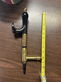 vintage brass Guinness nitro beer tap handle and faucet assembly