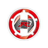 New Keiti Motorcycle Fuel Tank Cap Protector Pad Stick Red 2003 Suzuki RSZ-611R