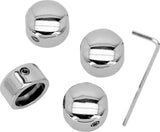 Chrome Head Bolt Covers Harley EVO Twin Cam Sportster 86-19