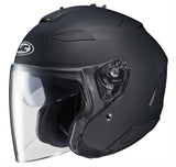 HJC IS-33 II Helmet Matte Black Small SM Open Face 3/4 Motorcycle DOT