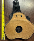 Gould & Goodrich Model 817 paddle holster OWB Holster Leather outside