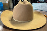 Silver Bullet Cowboy Turner Hat Company Tan Brown Western XL Vtg