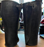 vintage leather gaiters leggings or spats early 20th century Boer World War I