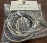 Porsche Car Cover Security Kit cable and lock accessory 7-8 foot SMC-000-798