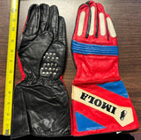 vintage motorcycle racing gloves Jollisport Imola 1980 Super Guanto Lucky XL
