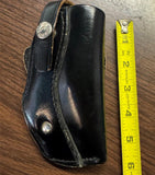vintage black leather gun holster Bucheimer B815 S small-caliber pistols