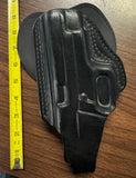 Gould & Goodrich Model 817 paddle holster OWB Holster Leather outside