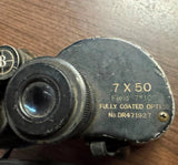 Vintage Bushnell Banner binoculars 7x50 mid-20th century