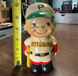 Vintage 1960s Pittsburgh Pirates Bat Boy coin bank BASEBALL MEMORBILA