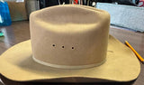 Silver Bullet Cowboy Turner Hat Company Tan Brown Western XL Vtg