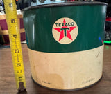 Vintage 5-pound Texaco Marfak 1 grease tin 40s^50s