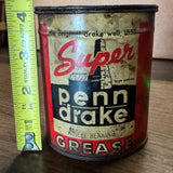 Vtg Super Penn Drake Pa Wheel Bearing Grease 1lb Oil gas petroliana collector