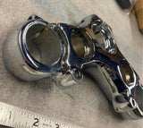 Chrome Top Triple Tree Harley Sportster 883 1200 Dyna FXR 39mm 1988-2003 FXD
