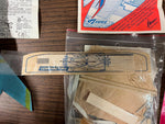 VTG Made in USA Lot of 2 Estes Rocket Model Kit sets: Screaming Eagle The Alpha