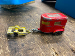 Vtg Matchbox Pony Trailer no 43  Toostie toy yellow lot
