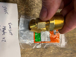 Everbilt 1/4 in. OD Compression x 1/2 in. FIP Brass Adapter Fitting (2PK)
