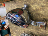Vtg Mack Fire Truck Unity Spotlights Chrome Accessory Lights 50's TRactor Traile