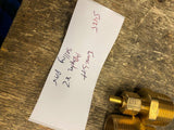 Everbilt 1/4 in. OD Compression x 1/2 in. FIP Brass Adapter Fitting (2PK)