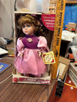VTG Collector's Choice Fine Bisque Porcelain Animated Music Doll Wind Up
