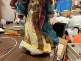 Vintage Paradise Galleries Christmas Fine Porcelain Doll 14"