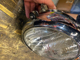 OEM Fatboy Headlight 7" Heritage Softail Chrome Harley Bottom Mount Assy Factory
