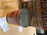 Vtg Esso Essolube Motor Oil Gas tin Can Vtg 1930's Quart Petroliana Collector!