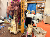 Vintage Paradise Galleries Christmas Fine Porcelain Doll 14"