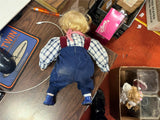 Vintage 1990s Heritage Mint LTD Boy Charles Sitting Pretty Porcelain Doll