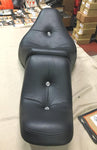2007-2010 OEM Harley Softail Custom Fxstc King Queen Camel Back Seat 51649-07a