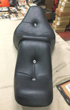 2007-2010 OEM Harley Softail Custom Fxstc King Queen Camel Back Seat 51649-07a