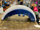 OEM Front Fender Harley Touring FLH Ultra Classic Glide Blue White Pearl 14^ kin