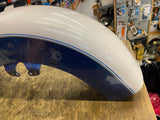 OEM Front Fender Harley Touring FLH Ultra Classic Glide Blue White Pearl 14^ kin