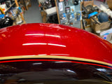 2 Tone ruby Red Front Fender Harley FLH Tour Glide FLT Classic Ultra Touring 90'