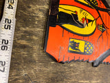 Vtg H.E Luhrs cardboard Halloween Beistle Witch Haunted House Decor 40's USA!
