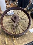 Vtg Pre War Bicycle wheel Drum coaster Brake childs bike 1940's Straight spins r