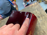 2 Tone ruby Red Front Fender Harley FLH Tour Glide FLT Classic Ultra Touring 90'