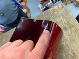 2 Tone ruby Red Front Fender Harley FLH Tour Glide FLT Classic Ultra Touring 90'