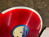 Chinese Temple Gongs Wilcox-Gay Recordio Discs Red 10" Record Sherzo 1962 1 off
