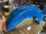 Real Teal Front Fender Harley Heritage Softail W Trim light Emblems 2001 FLSTC