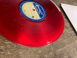 Chinese Temple Gongs Wilcox-Gay Recordio Discs Red 10" Record Sherzo 1962 1 off