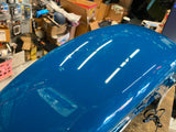 Real Teal Front Fender Harley Heritage Softail W Trim light Emblems 2001 FLSTC