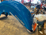 Real Teal Front Fender Harley Heritage Softail W Trim light Emblems 2001 FLSTC